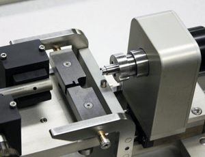 precision machines components assembled to work as an insertion fixture